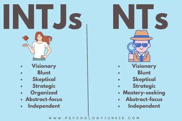 INTJs and their compatibility with NT personality types