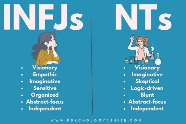 INFJs and compatibility with NTs