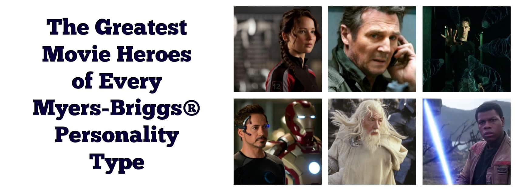 The 16 Personality Types of each Character based on the