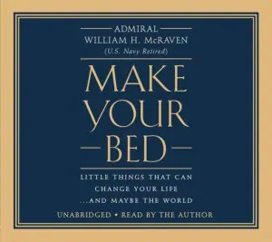Make Your Bed, book for ESTJs