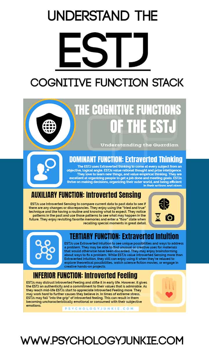 Understand The Cognitive Functions Of The Estj Psychology Junkie