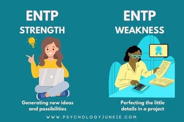 The ENTP Achilles Heel (strengths and weakness)