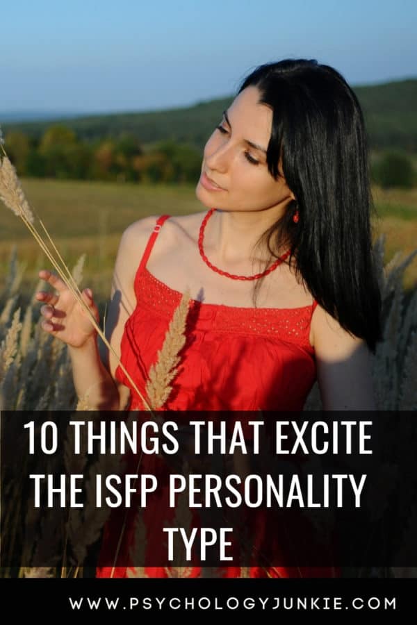 10 Things That Excite the ISFP Personality Type - Psychology Junkie