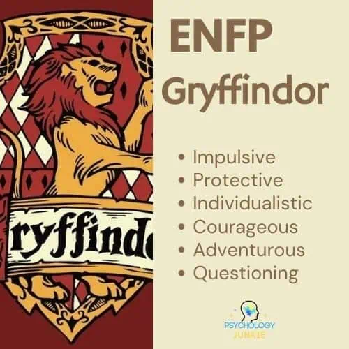 ENFP is Gryffindor House