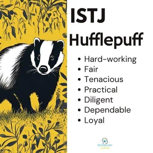 ISTJ is Hufflepuff House