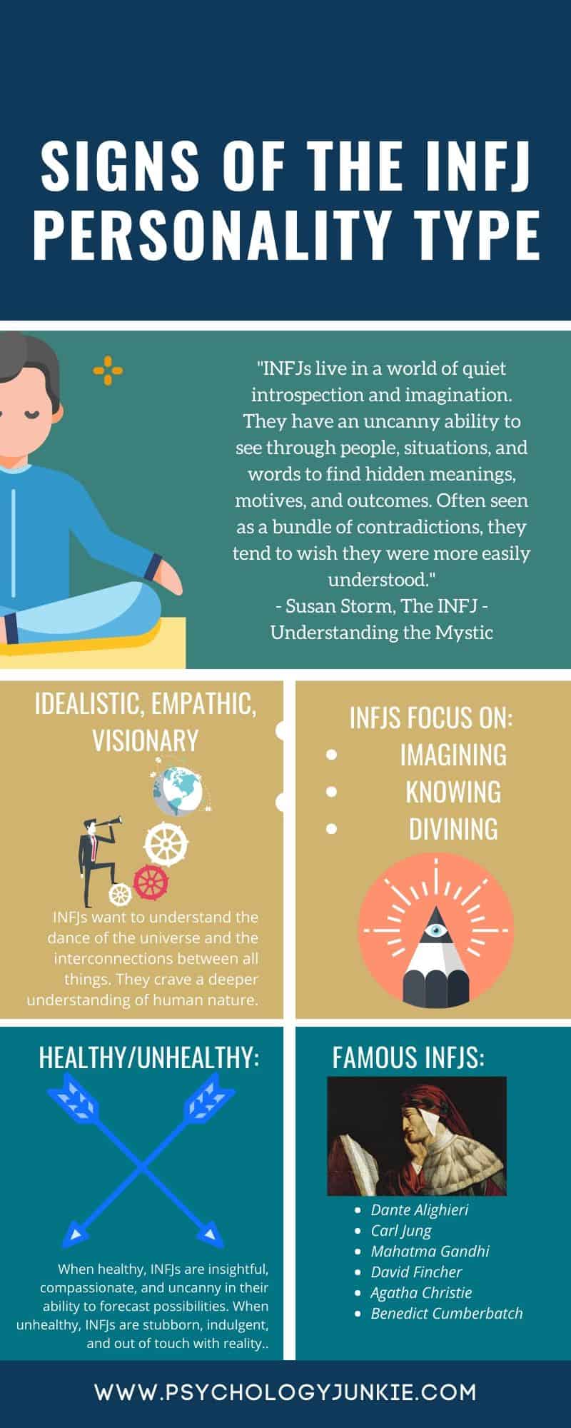 24 Signs That You re An INFJ The Mystic Personality Type 