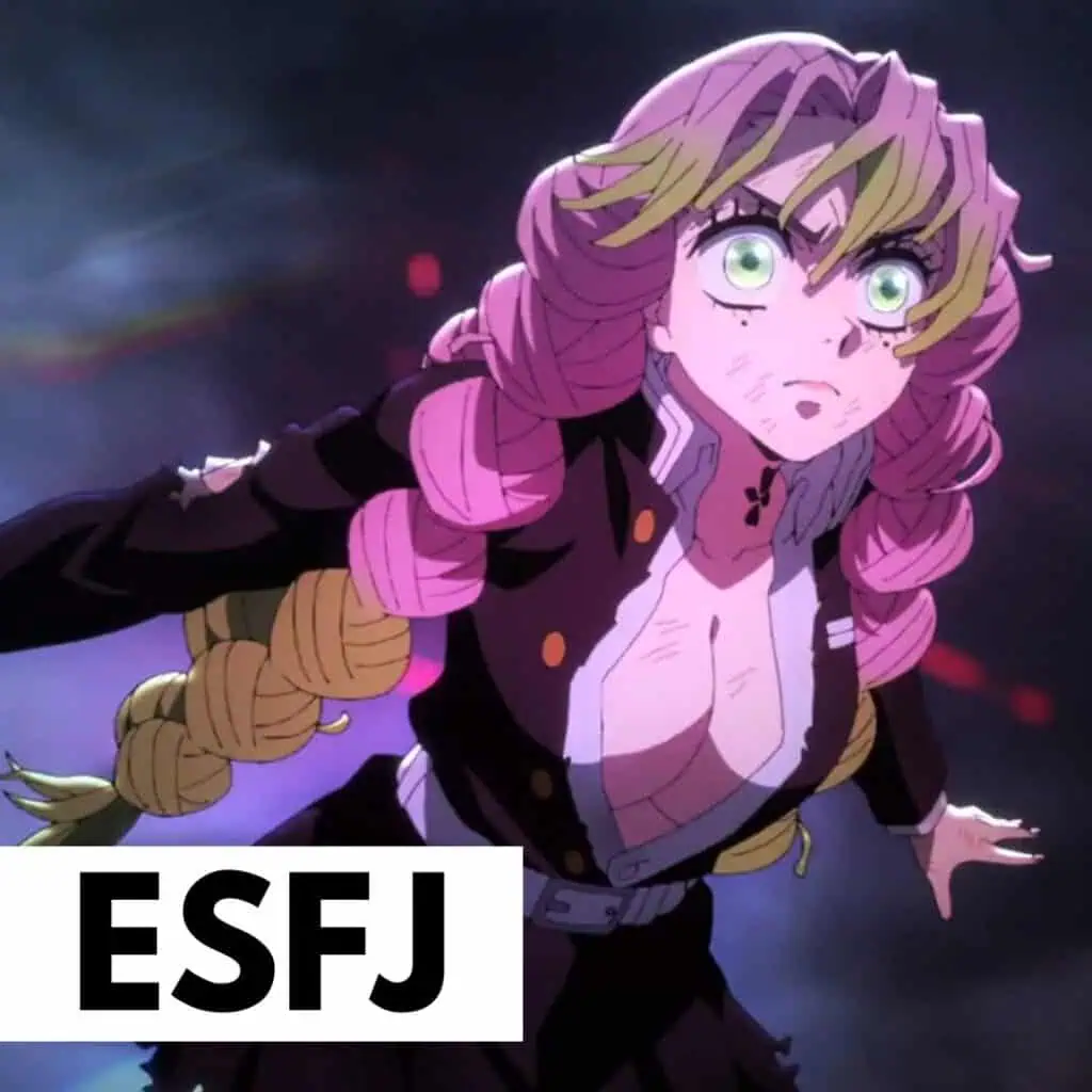 Mitsuri is an ESFJ