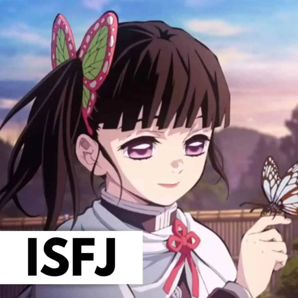 Kanao Tsuyuri is an ISFJ