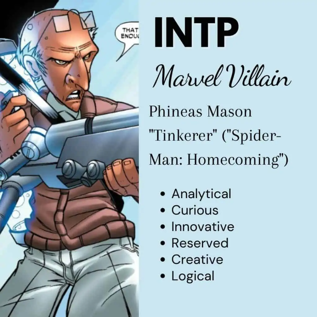 Game Of Gainz - Marvel Villains - MBTI What type of