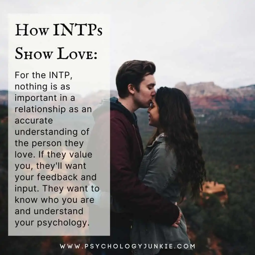 How Intps Say I Love You Psychology Junkie