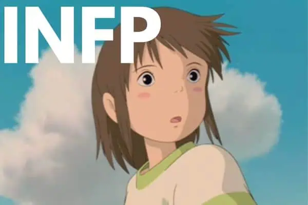 INFP anime character Chihiro Ogino