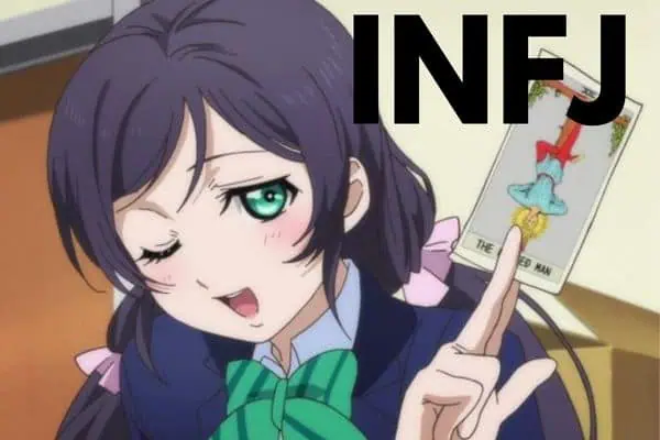 Nozomi Tojo (Love Live! School Idol Project) is an INFJ anime character