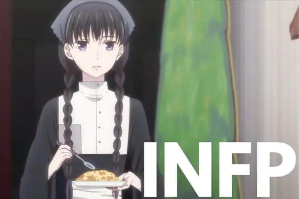 Saki Hanajima is an INFP anime character