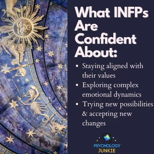 A list of all the things that INFPs are confident about