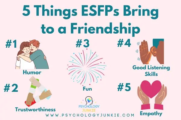 5 Things ESFPs Bring to a Friendship