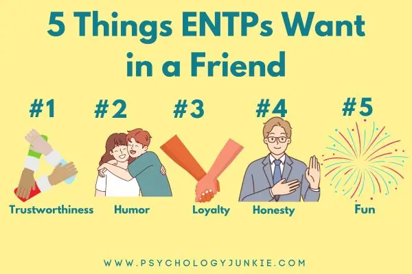 5 Things ENTPs want in a friend