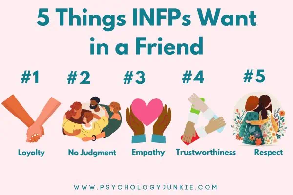 5 things INFPs look for in a friendship