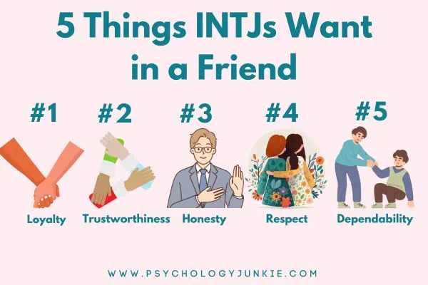 5 things INTJs want in a friendship