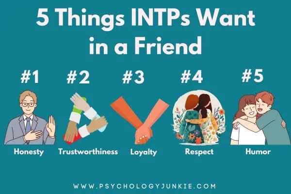 5 things that INTPs want in a friendship