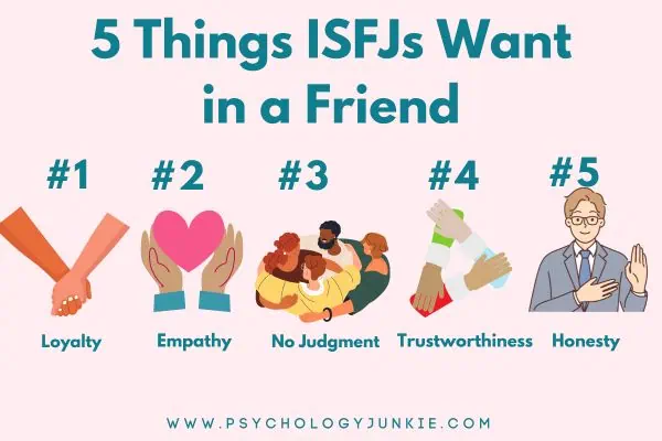 5 things ISFJs want in a friendship