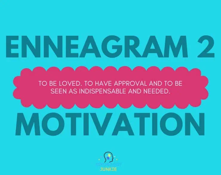 Enneagram 2 core desire is to be loved