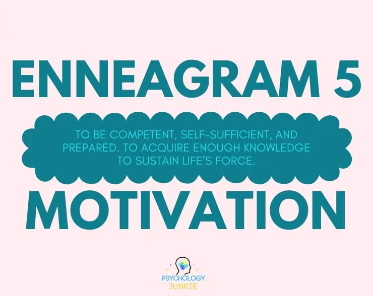 Enneagram 5 core motivation is to be self-sufficient and knowledgeable