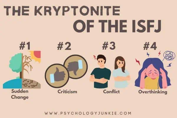 Kryptonite of the ISFJ