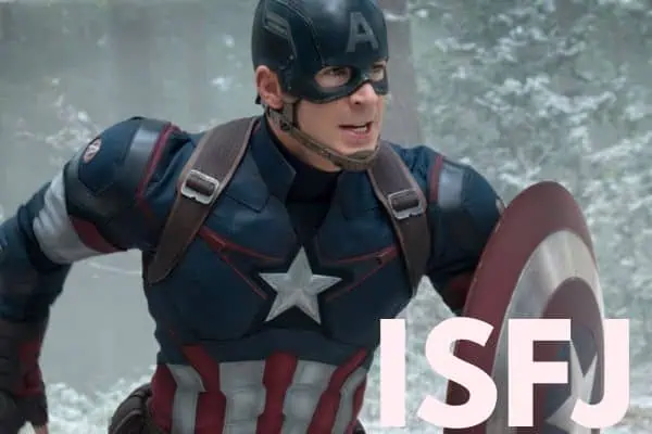 Captain America is ISFJ