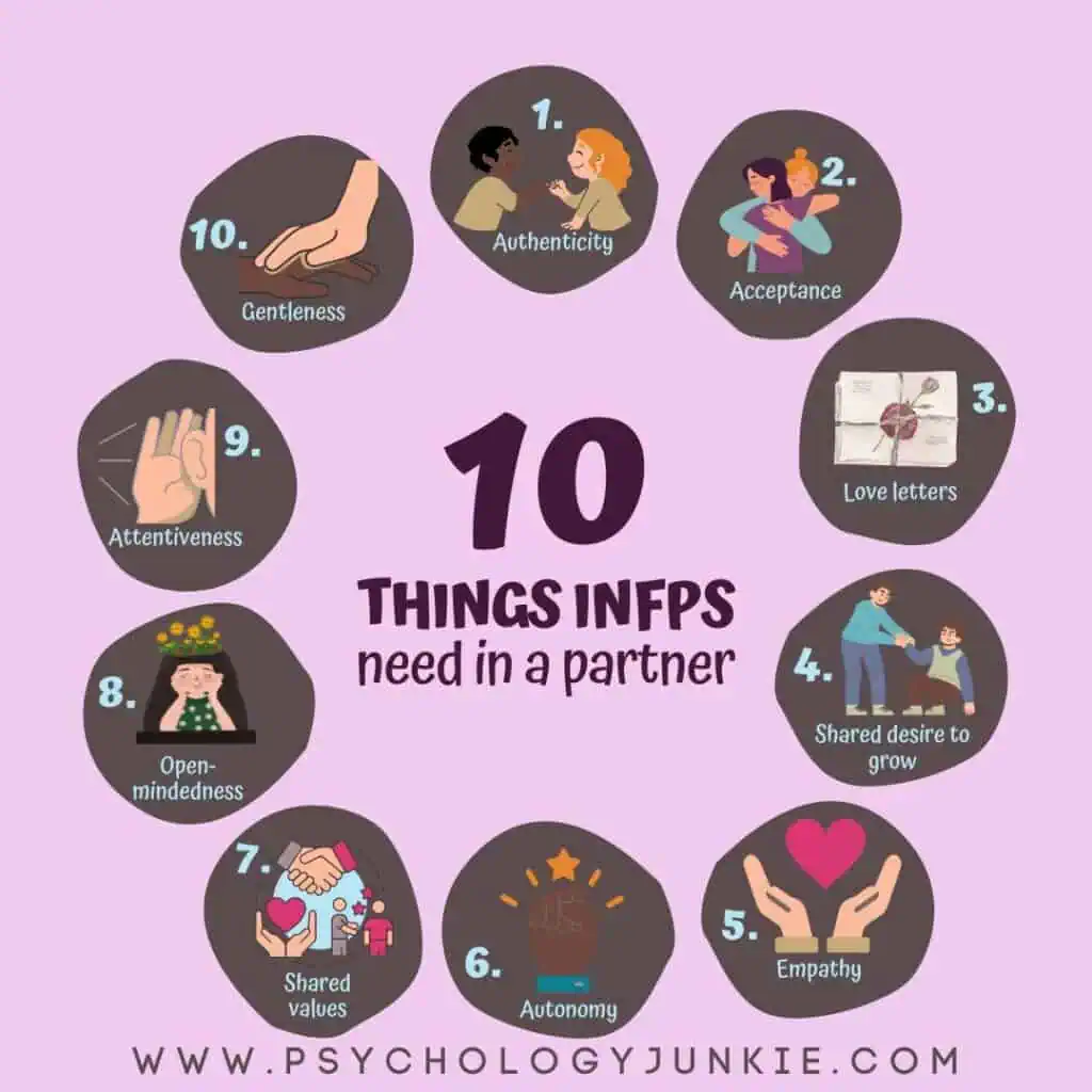 Find out the 10 things INFPs deeply crave in a relationship