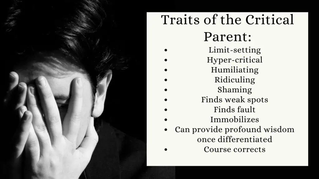 A look at the critical parent/6th function