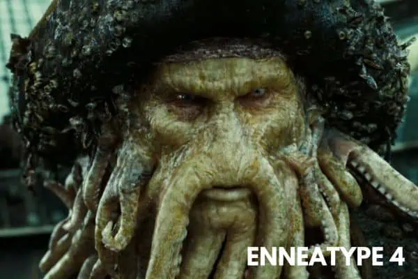 Davy Jones, an Enneagram 4 type