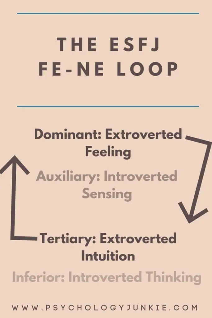 ESFJ Fe-Ne Loop graphic