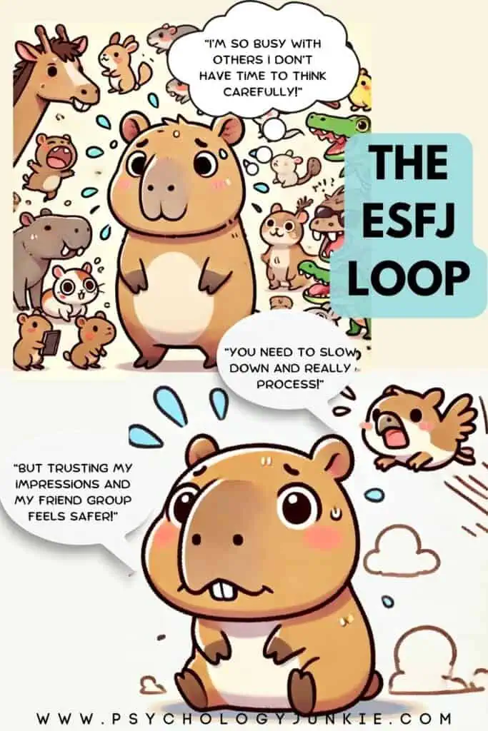 The ESFJ Loop visualized