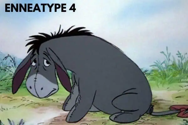 Eeyore, Enneagram 4