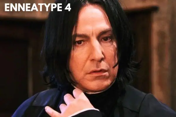 Severus Snape, an Enneagram 4