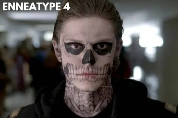 Tate Langdon, an Enneagram 4