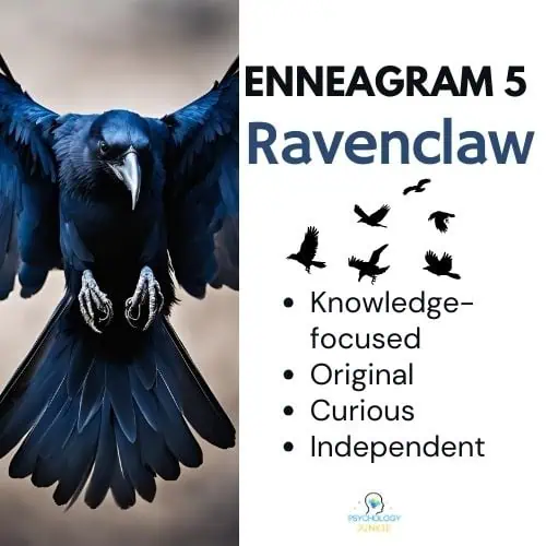 Enneagram 5 is Ravenclaw