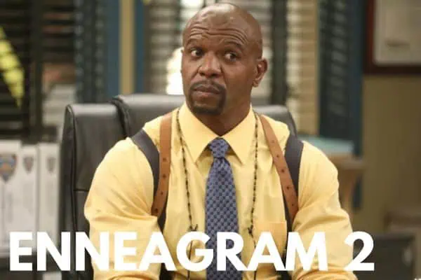 Terry Jeffords is an Enneagram 2