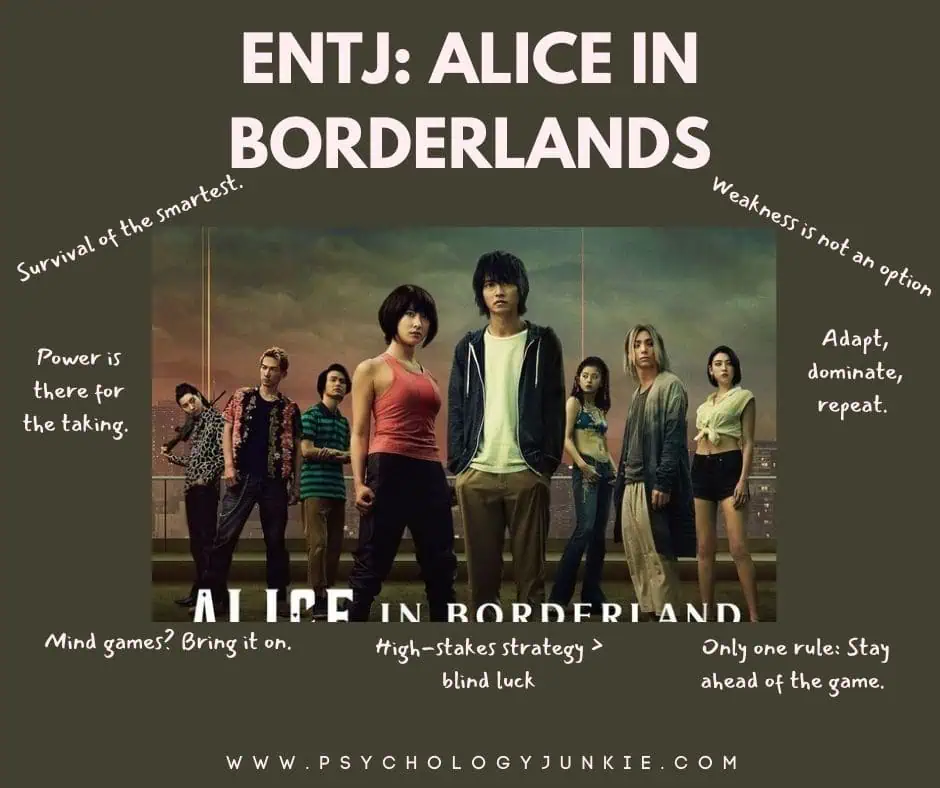 Alice in Borderland is the ideal post-apocalyptic show for ENTJs