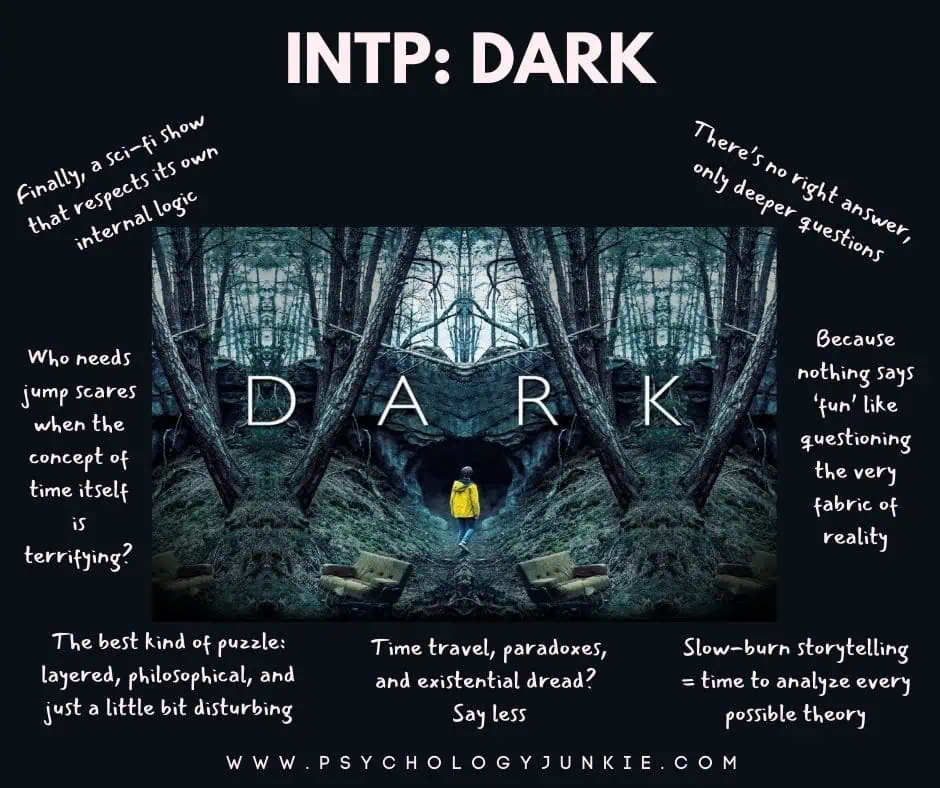 INTP show: Dark